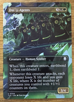 MTG Avatar: The Last Airbender, Dai Li Agents - Borderless - Image 1