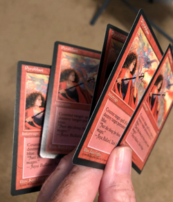 MTG Pyroblast X5 Ice Age NM 1995 - Image 4