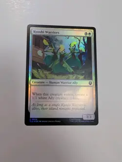 MTG - Kyoshi Warriors (Foil) - Avatar: The Last Airbender NM/M Condition - Image 1