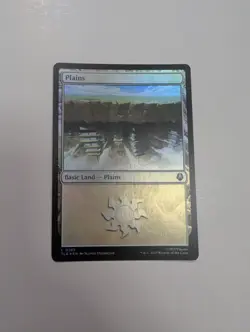 MTG - Plains 282 (Foil) - Avatar: The Last Airbender NM/M Condition - Image 1