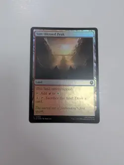 MTG - Sun-Blessed Peak (Foil) - Avatar: The Last Airbender NM/M Condition - Image 1