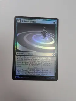 MTG - Seismic Sense (Foil) - Avatar: The Last Airbender NM/M Condition - Image 1