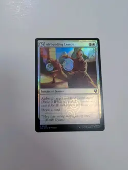 MTG - Airbending Lesson (Foil) - Avatar: The Last Airbender NM/M Condition - Image 1