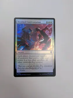 MTG - Destined Confrontation (Foil) - Avatar: The Last Airbender NM/M Condition - Image 1