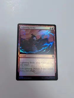 MTG - Lightning Strike (Foil) - Avatar: The Last Airbender NM/M Condition - Image 1