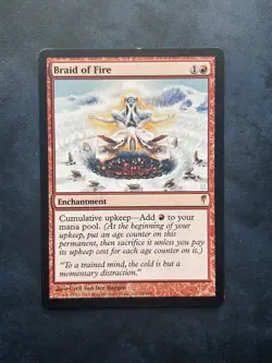 Magic the Gathering Braid of Fire - Image 1