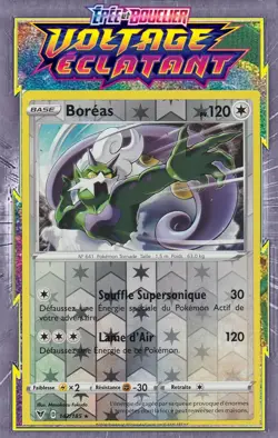 Boreas Reverse - EB04:Voltage Eclatant- 142/185 - Carte Pokemon Neuve Francaise - Image 1