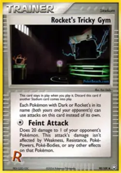 Pokemon - Rocket's Tricky Gym - 90/109 - Uncommon - EX Team Rocket Returns - NM - Image 1