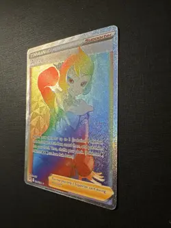 Pokemon TCG Arezu 204/196 Full Art Secret Rainbow Rare Trainer - Image 2