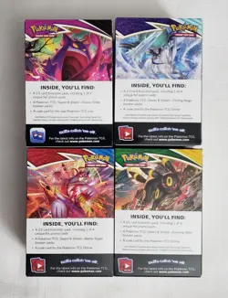 🔥 Pokemon TCG 🔥 Sword & Shield Build and Battle Box 🚀 Empty Set of 4 Boxes ✈ - Image 3