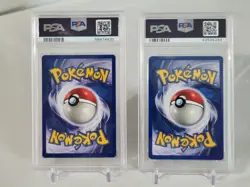 🔥 Pokemon TCG 🔥 Gastly 50/102 + Haunter 29/102 - Base Shadowless PSA 9 / MINT - Image 4
