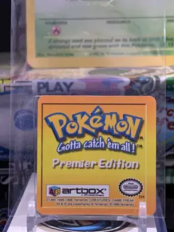 1999 Artbox Pokemon Action Flipz - Premier Edition Voltorb #39 7S - Image 2