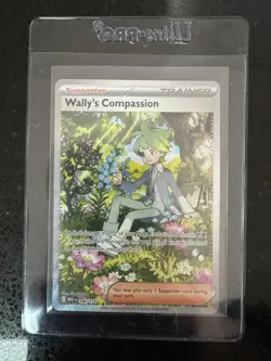 Pokemon TCG Mega Evolutions Wally's Compassion Special Illustration Rare 186/132 - Image 1