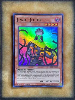 Yugioh Jinzo - Jector SECE-EN031 Super Rare 1st Ed MP - Image 1