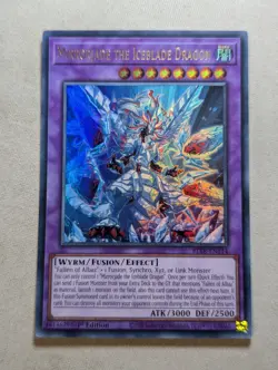 Yu-Gi-Oh! - Mirrorjade the Iceblade Dragon - BLTR-EN114 - Ultra Rare - 1st Ed - Image 1