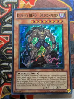 Yugioh Destiny HERO - Dreadmaster LCGX-EN125 Super Rare - VLP - Image 1