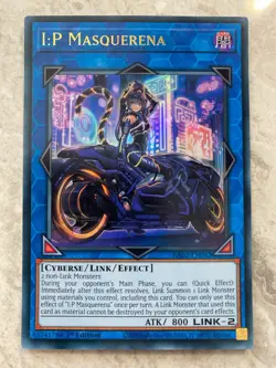 Yugioh - I:P Masquerena (Alternate Art) - RA02-EN042 - Ultra Rare 1st Edition - Image 1