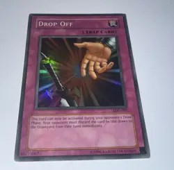 Yugioh Drop Off LOD-097 Super Rare Unl Original Print (LP) - Image 1