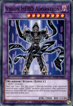 Vision HERO Adoration - 1st Edition BLC1-EN069 - NM - YuGiOh - Image 1