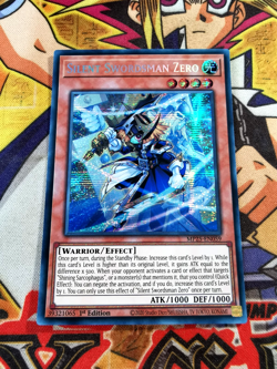 Silent Swordsman Zero mp25-en059 1st Ed (NEW) Prismatic-Secret Rare Yu-Gi-Oh! - Image 1