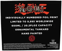 Yu-Gi-Oh! Pot of Greed Limited Edition Collectible Tankard - Image 4