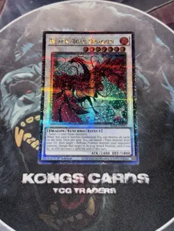 RA04-EN057 "Black Rose Dragon" Quarter Century Secret Rare YuGiOh! NM - Image 1