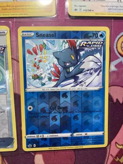 2020-2021 Pokemon Cards Lot Of 5 Pikachu Holo, Tauros Holo, Echoing Horn NM - Image 3