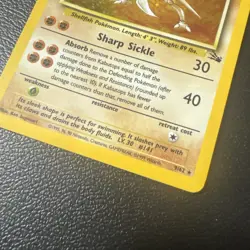 Pokemon TCG Kabutops Holo Rare Card 9/62 Fossil Unlimited 1999 - LP Condition! - Image 3