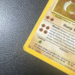 Pokemon TCG Kabutops Holo Rare Card 9/62 Fossil Unlimited 1999 - LP Condition! - Image 4