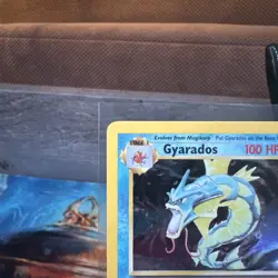 Pokemon Gyarados TCG Holo Card Base Set, Unlimited Rare, 6/102 HP - Image 2