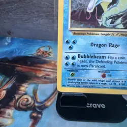 Pokemon Gyarados TCG Holo Card Base Set, Unlimited Rare, 6/102 HP - Image 4