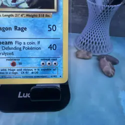 Pokemon Gyarados TCG Holo Card Base Set, Unlimited Rare, 6/102 HP - Image 5