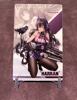 Harran Banquet Witch Goddess of Victory Nikke Metal Card Collection Holo - Image 2