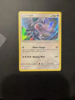 Pokemon Lugia Card 131/181 Holo Rare Team Up SM Sun Moon LP - Image 1