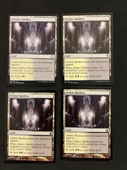 Orzhov Basilica x4 [Commander & various] Magic MTG Cards LP - Image 1