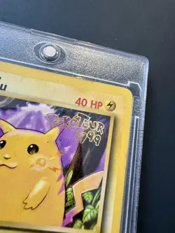 Pikachu PokeTour 1999 Promo #58/102 - Vintage WOTC Pokemon Card - Rare - Light P - Image 5