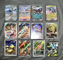 Pokemon TCG 18 Card Lot, Jap & Korean Cards, EX’s, Illustration Rares, And SIRS! - Image 1