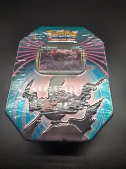 Pokemon TCG Mighty Mysterious Tin [ Darkrai Card Pack ] NEW 820650809859 - Image 1