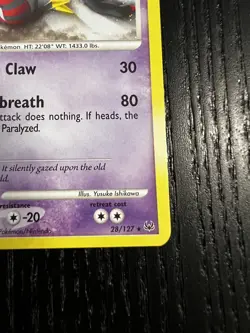 Giratina Lv. 70 28/127 Platinum Cosmos Holo Rare Pokemon Card NEAR MINT NM - Image 5