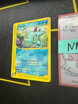 Pokemon Card Totodile Expedition E Series WOTC Vintage 134/165 064 💎NM💎 - Image 3