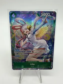 Uta (Alt Art) OP13-023 SR Carrying on His Will - ONE PIECE Card Game ENGLISH - Image 1