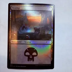 SLD Swamp (558) Secret Lair Drop Foil MTG NM - Image 1