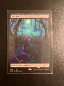 Swamp Secret Lair Drop Series 1132 Regular Near Mint MTG - Image 1