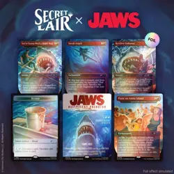 Jaws Terror of Amity Island x Sealed Secret Lair Drop FOIL MTG Magic - Image 1