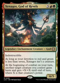 Mint/Near-Mint, English - 1 x MTG Xenagos, God of Revels Commander: The Lost Cav - Image 1