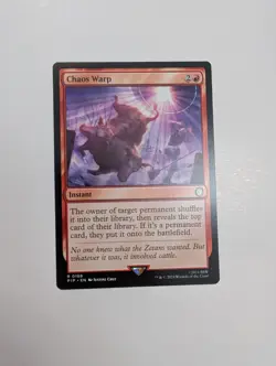 MTG - Chaos Warp - Fallout (PIP) NM/M Condition - Image 1