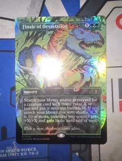 MTG - CMM - Finale of Devastation (Borderless) #0700 - Near Mint Foil - Image 1