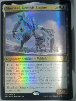 MTG Shorikai, Genesis Engine NEC Mythic Foil #4 - Image 1