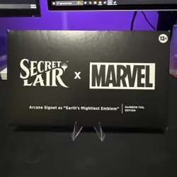 MTG Secret Lair x Marvel - Arcane Signet - Rainbow Foil Edition - Sealed - Image 1