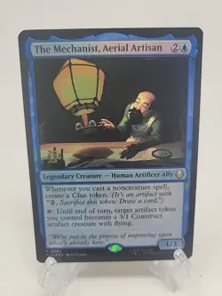 x1 The Mechanist, Aerial Artisan - Prerelease Promo Foil R MTG Avatar - Image 1